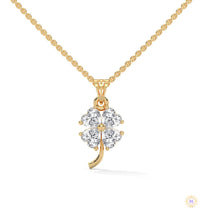 0.70 Ct. Diamond Four-Leaf Clover Pendant