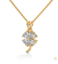 0.70 Ct. Diamond Four-Leaf Clover Pendant