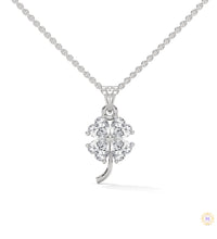 0.70 Ct. Diamond Four-Leaf Clover Pendant