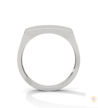 0.70 Ct. Men’s Wide Pavé Lab Diamond Ring | Luxury