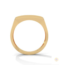0.70 Ct. Men’s Wide Pavé Lab Diamond Ring | Luxury