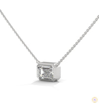 0.75 CT. Emerald-Cut Lab Diamond Pendant