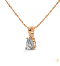 0.75 CT. Pear Lab Diamond Pendant