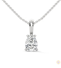 0.75 CT. Pear Lab Diamond Pendant
