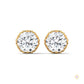 0.90 CT. Floral Lab Diamond Studs