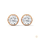 0.90 CT. Floral Lab Diamond Studs