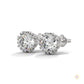 0.90 CT. Floral Lab Diamond Studs