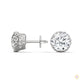 0.90 CT. Floral Lab Diamond Studs