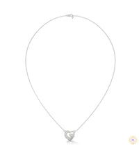 0.90 CT. Heart Diamond Pendant