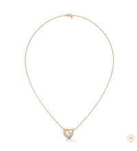 0.90 CT. Heart Diamond Pendant