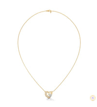 0.90 CT. Heart Diamond Pendant