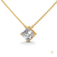 1 CT. Asscher-Cut Diamond Solitaire Pendant