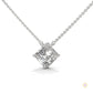 1 CT. Asscher-Cut Diamond Solitaire Pendant