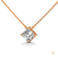 1 CT. Asscher-Cut Diamond Solitaire Pendant