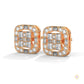1 CT. Baguette Diamond Stud Earrings