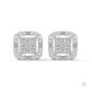 1 CT. Baguette Diamond Stud Earrings