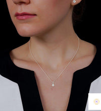 1 CT. Crown Diamond Earring & Pendant Set