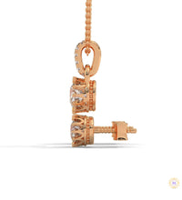 1 CT. Crown Diamond Earring & Pendant Set