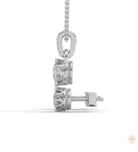1 CT. Crown Diamond Earring & Pendant Set