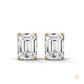 1 CT. Emerald-Cut Lab Diamond Studs