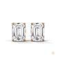 1 CT. Emerald-Cut Lab Diamond Studs