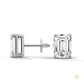 1 CT. Emerald-Cut Lab Diamond Studs
