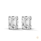 1 CT. Emerald-Cut Lab Diamond Studs