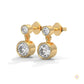 1 CT. Lab Diamond Drop Earrings – Timeless Luxury