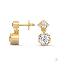 1 CT. Lab Diamond Drop Earrings – Timeless Luxury