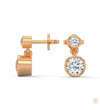 1 CT. Lab Diamond Drop Earrings – Timeless Luxury