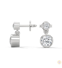 1 CT. Lab Diamond Drop Earrings – Timeless Luxury