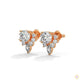 1 CT. Round & Marquise Diamond Studs