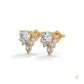1 CT. Round & Marquise Diamond Studs