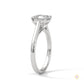 1 Ct. Asscher-Cut Solitaire lab Diamond Ring