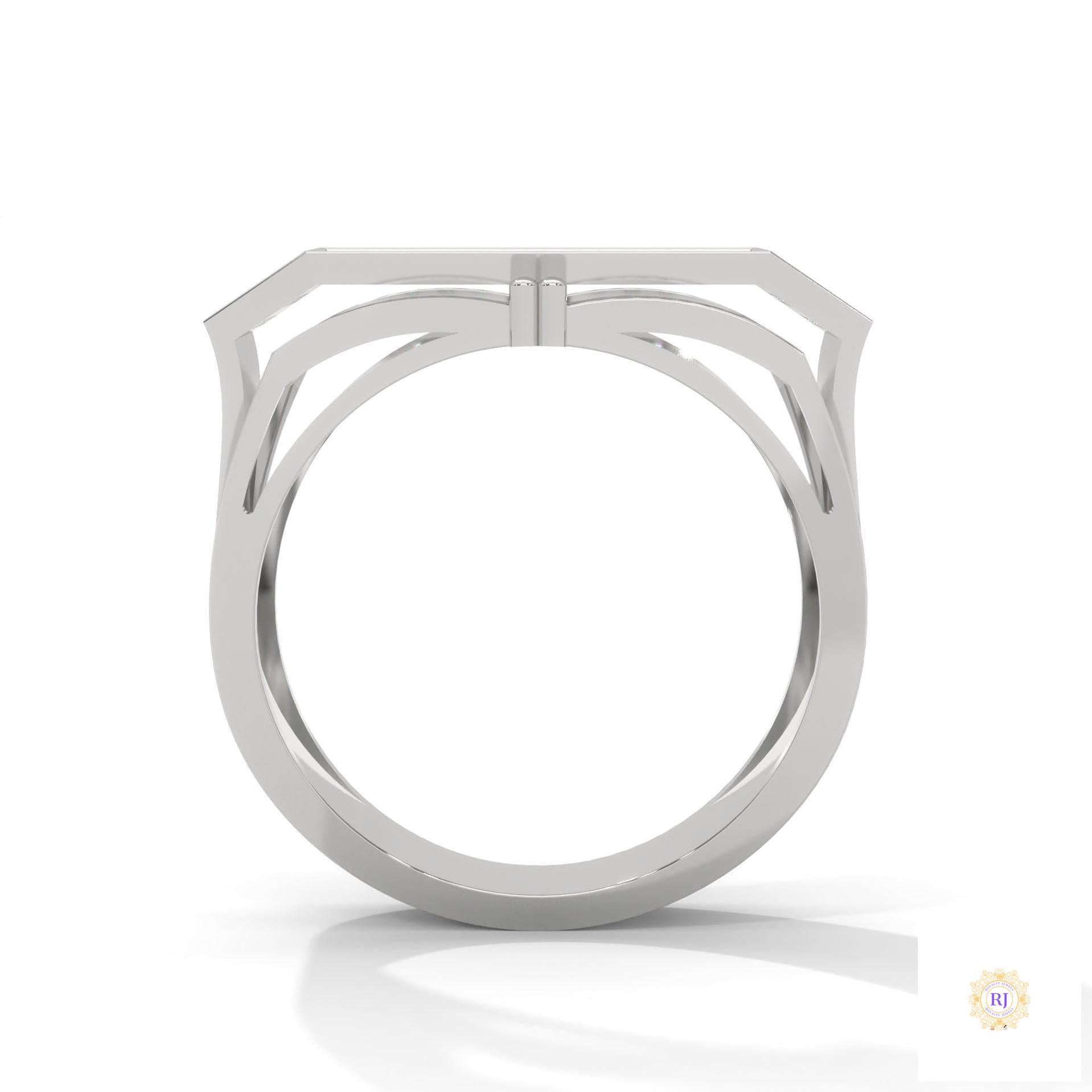1 Ct. Men’s Diamond Ring – Luxury Pavé Design