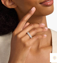 10 Ct. Oval Lab Diamond Eternity Band – Classic Luxury
