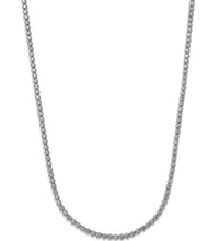 Elegant 14K gold diamond tennis necklace featuring lab-grown diamonds in a timeless, handcrafted design. Available in yellow, white, or rose gold.