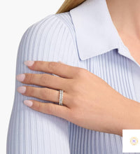 13 Ct. Emerald Cut Lab Diamond Eternity Band