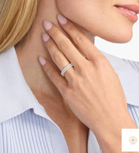 13 Ct. Emerald Cut Lab Diamond Eternity Band