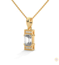 1.0 CT. Emerald-Cut Diamond Pendant