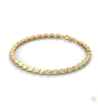 1.20 Ct. Twist Link Lab Diamond Bracelet