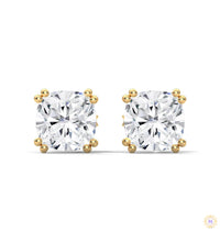 1.25 CT. Cushion-Cut Diamond Stud Earrings