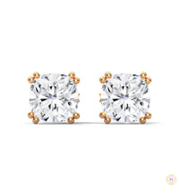 1.25 CT. Cushion-Cut Diamond Stud Earrings