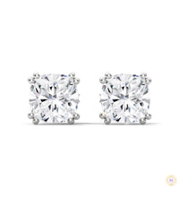 1.25 CT. Cushion-Cut Diamond Stud Earrings