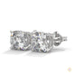 1.25 CT. Cushion-Cut Lab Diamond Studs