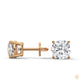 1.25 CT. Cushion-Cut Lab Diamond Studs