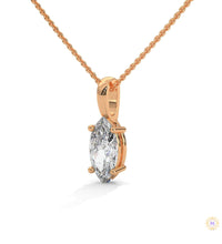 1.25 CT. Marquise Lab Diamond Solitaire Pendant