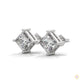 1.25 CT. Princess-Cut Lab Diamond Studs