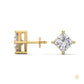 1.25 CT. Princess-Cut Lab Diamond Studs