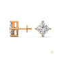 1.25 CT. Princess-Cut Lab Diamond Studs